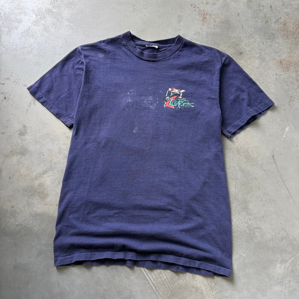 Vintage 90’s Lifeforms Spit Ball Baseball Nature Obscure Retro T-shirt Size M